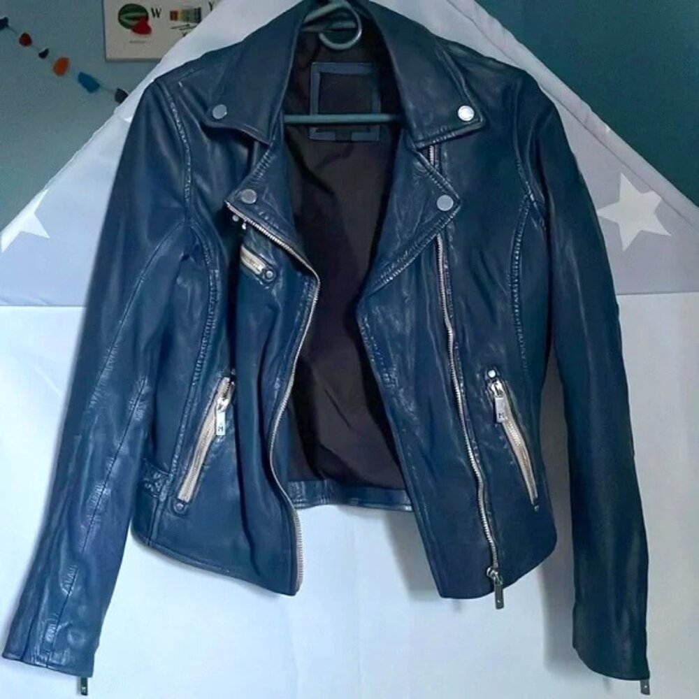 Mauritius genuine leather jacket